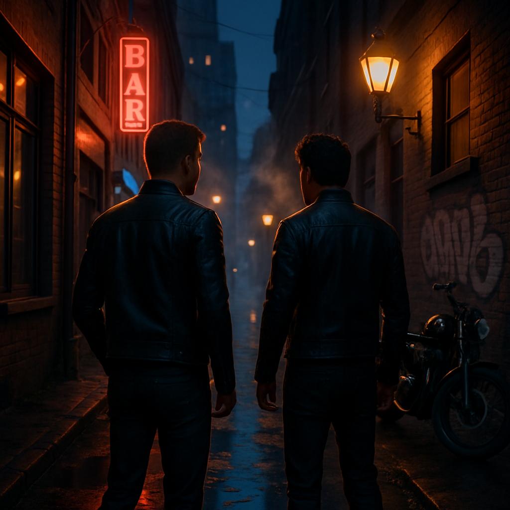Urban Elegance: The Leather Enclave