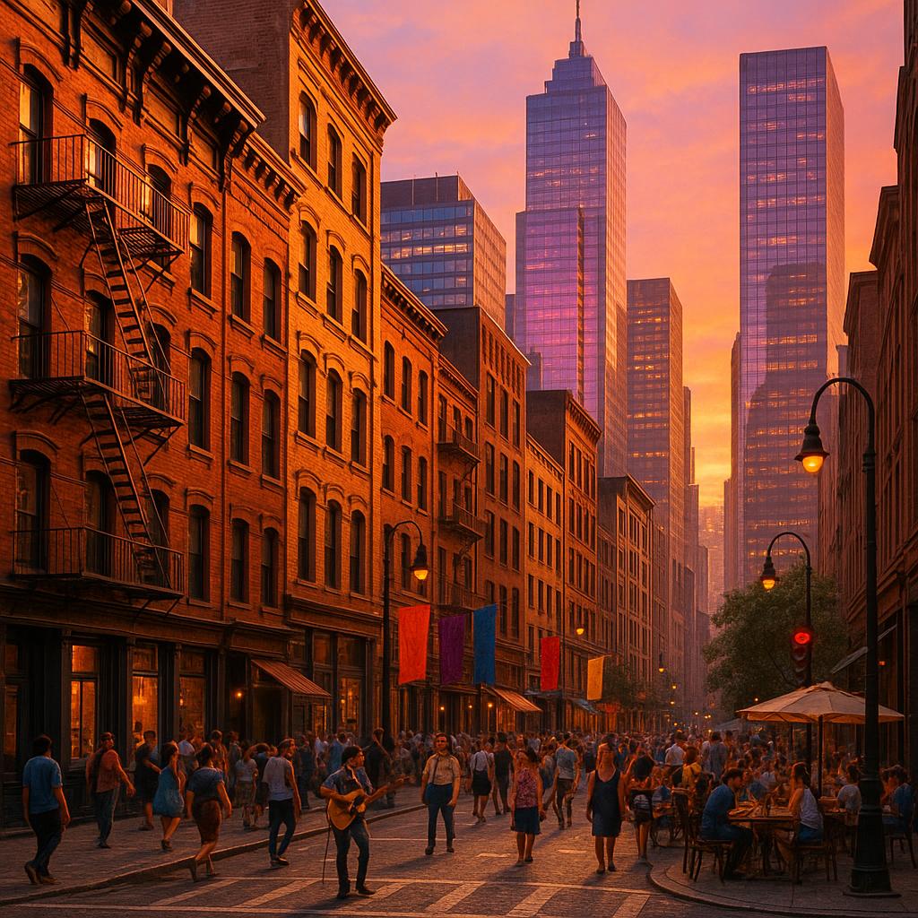 Whispers of the Urban Canvas