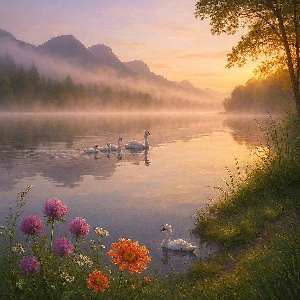 Awakening Serenity at Dawn