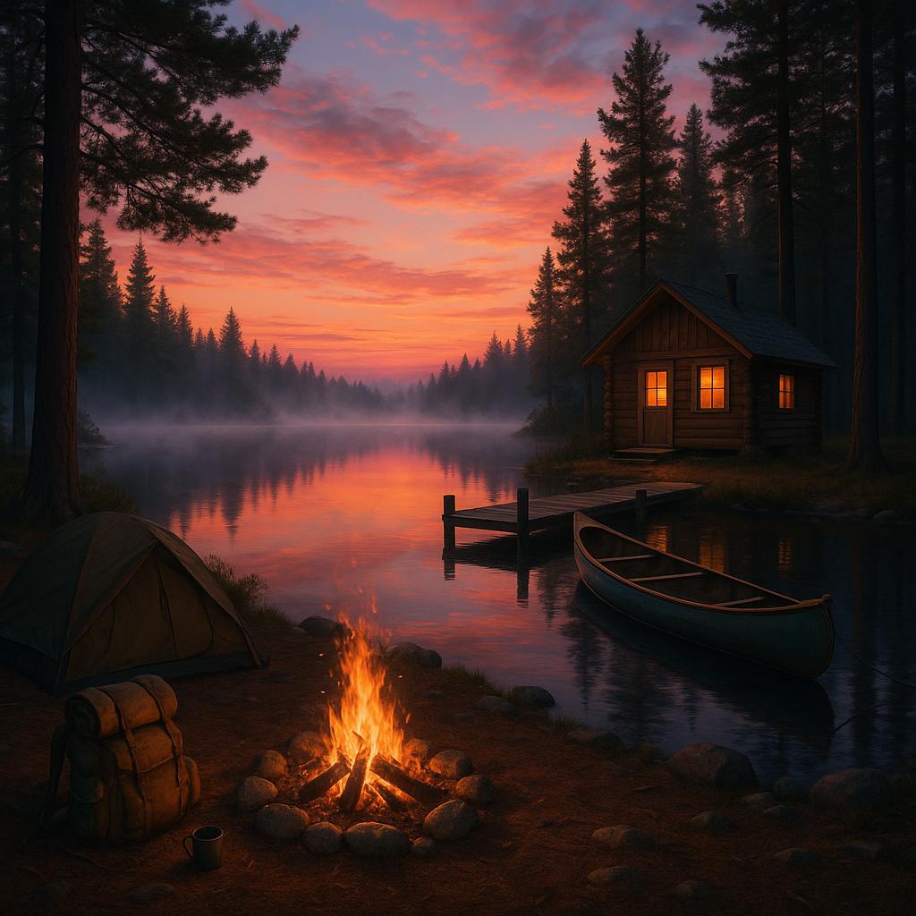 Tranquil Embrace of Nature